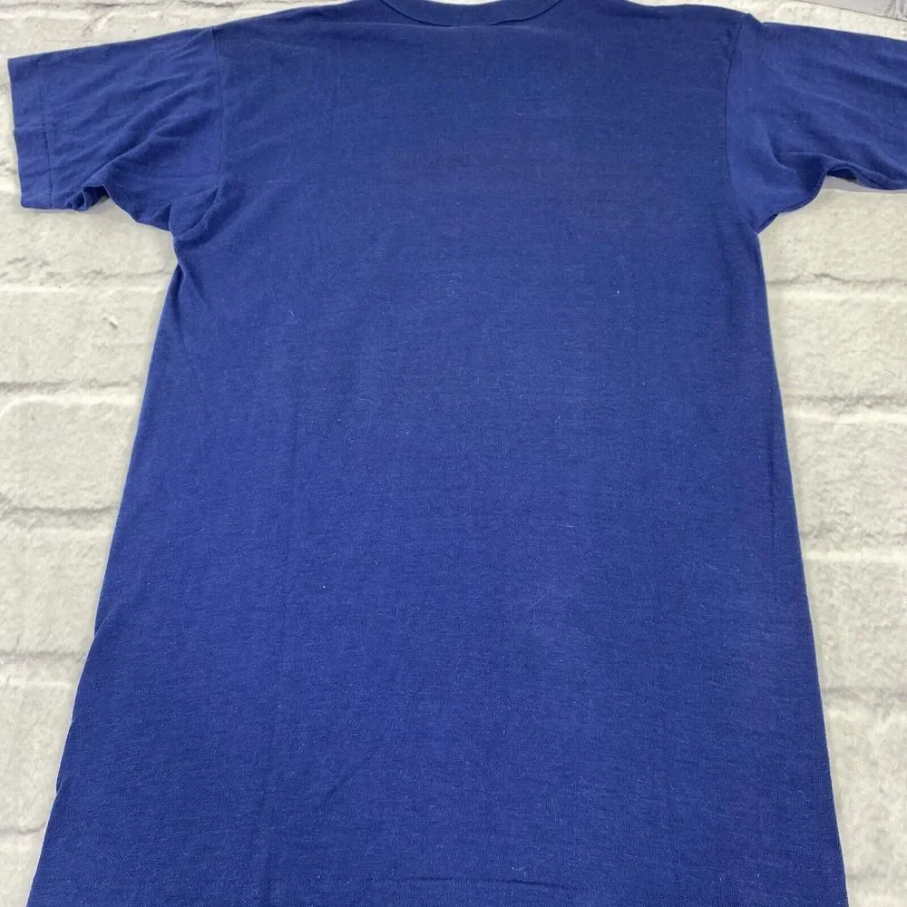 Vintage 80s Champion Dallas Cowboys T Shirt Men's Size M Single Stitch USA 50/50 - Picture 15 of 16
